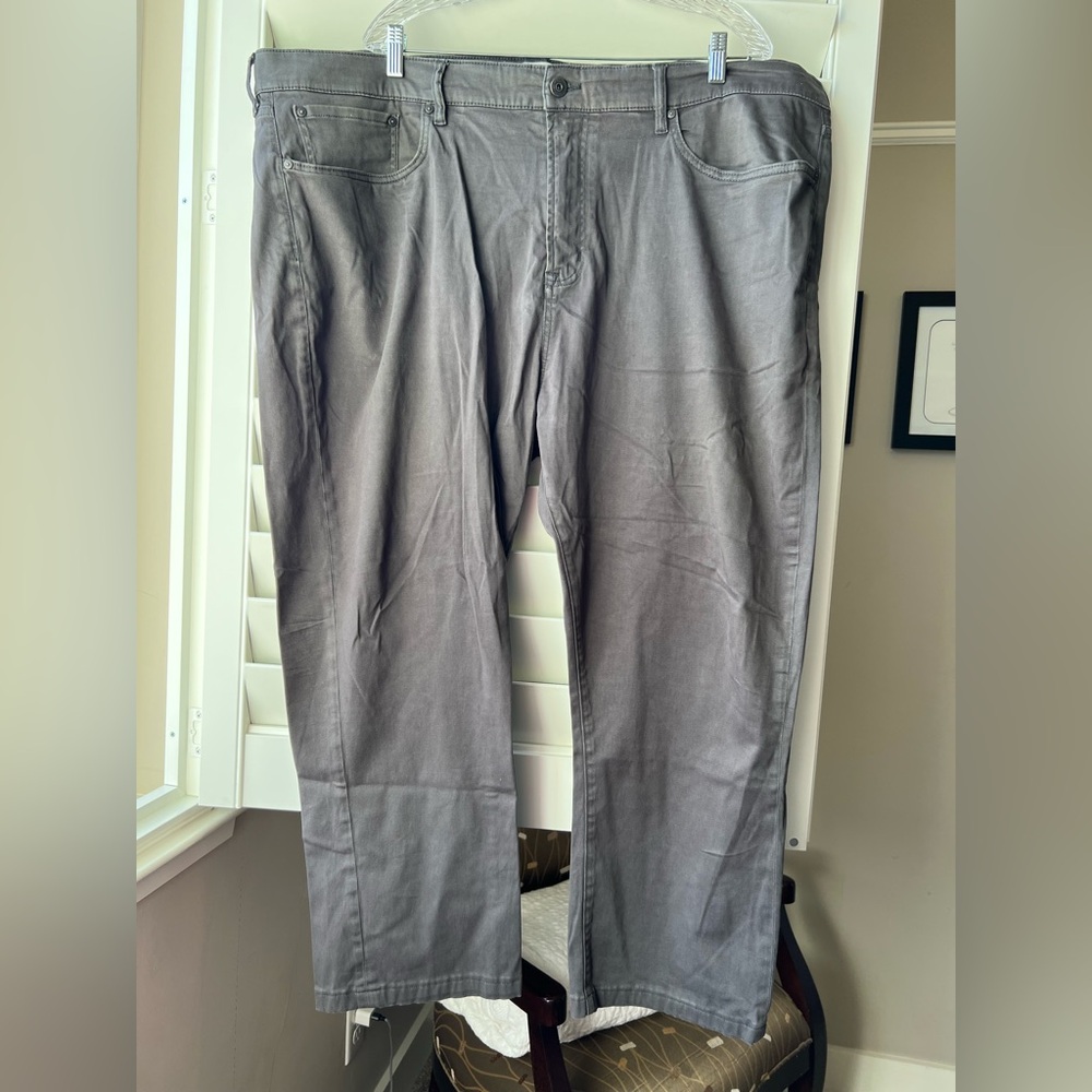 Joseph Abboud 46X32 -NEW Without Tags -BIG Men's Gray Casual Pants